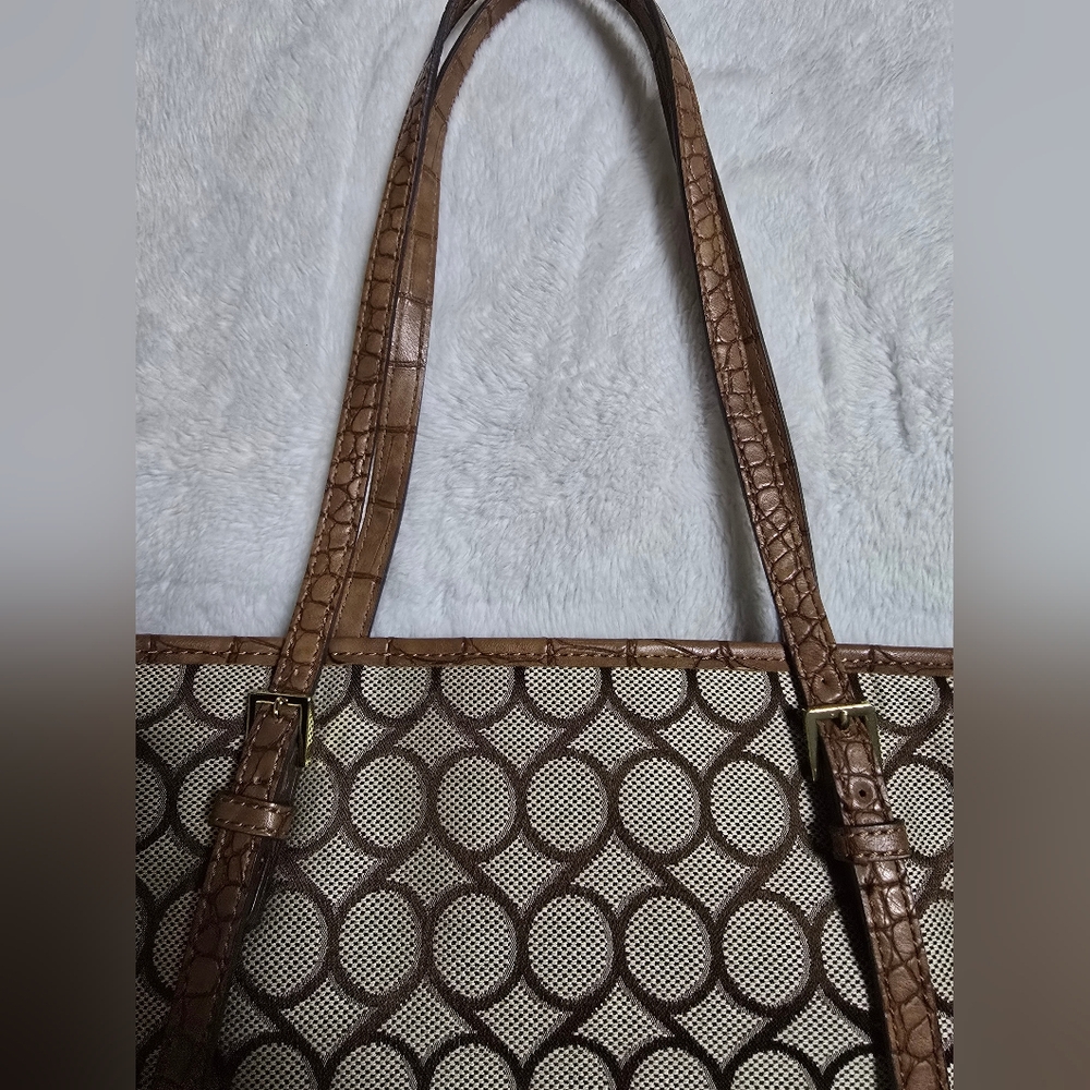Nine West Purse Shoudler Bag Large Handbag Tote - Picture 9 of 15